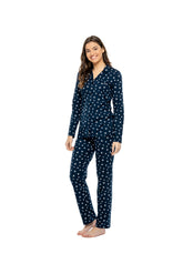 MOD Women Button Up Pajama Set